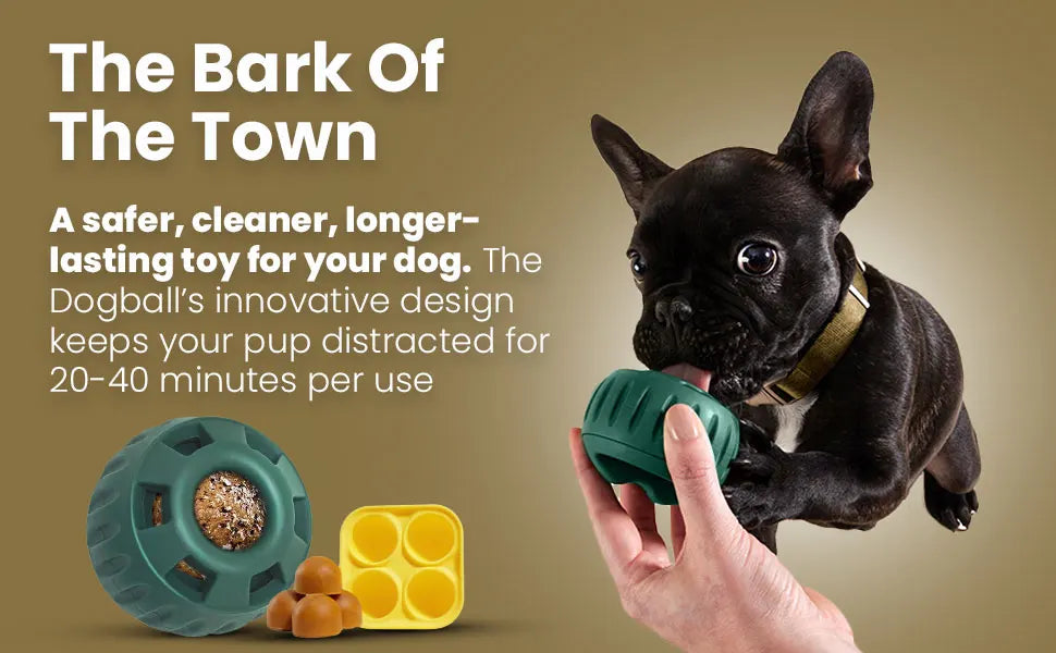 Silicone Fillable Dog Toys for Small To Large Dogs Keep Your Pup Distracted Dog Food Ball Refillable Food Dispenser Toys