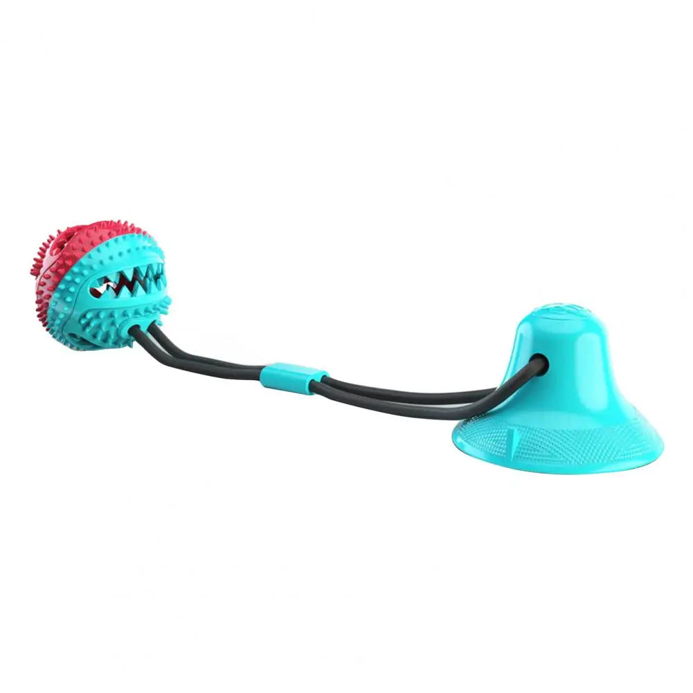 Dog Chew Toys,for Aggressive Chewers,Interactive Dog Suction Cup Toy,Teething Rope Toy,Dog Puzzle Treat Food Dispensing Ball Toy