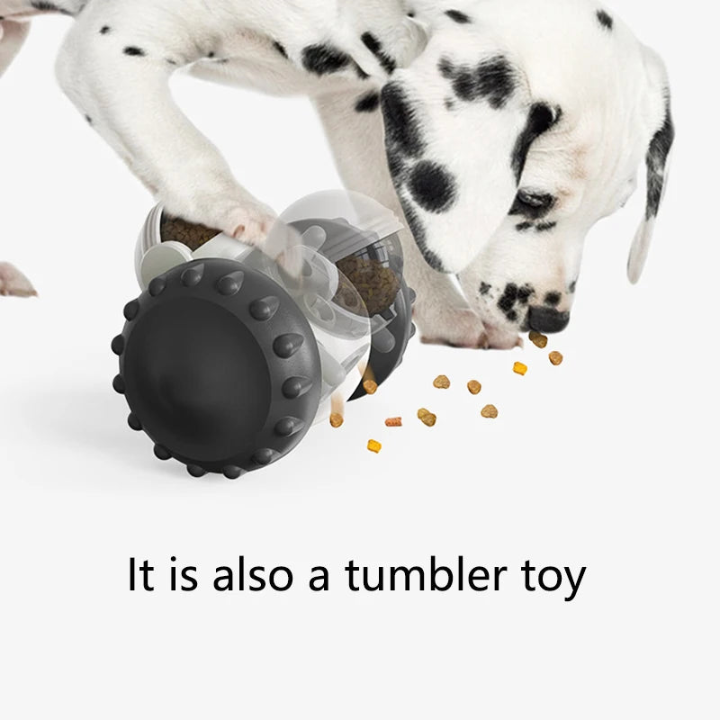 Dog Food Toys Pet Puzzle Interactive Tumbler Balance Car Funny Toy Food Slow Dispenser Eater Pet Dog Cat Training Goods for Pets