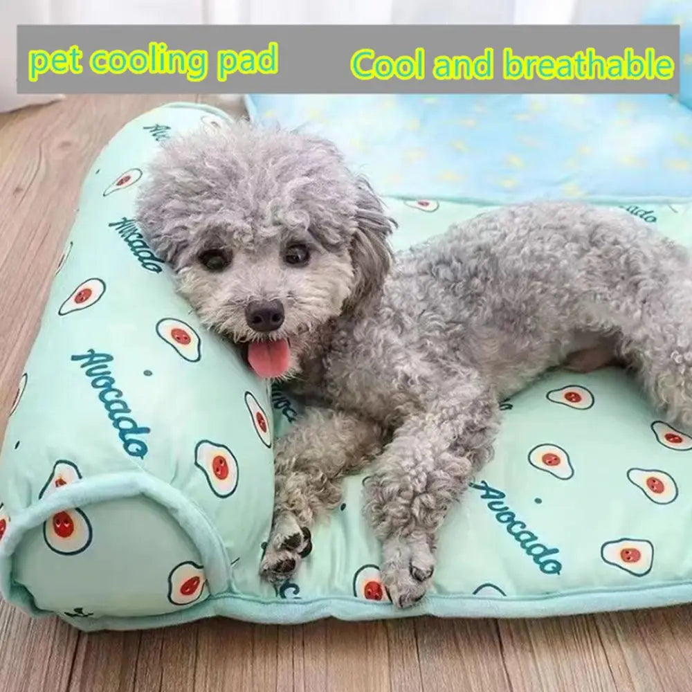 Dog Cooling Mat Summer Pet Cold Bed for Dogs Cat Durable Blanket Sofa Cat Ice Pad Blanket Pet Accessories