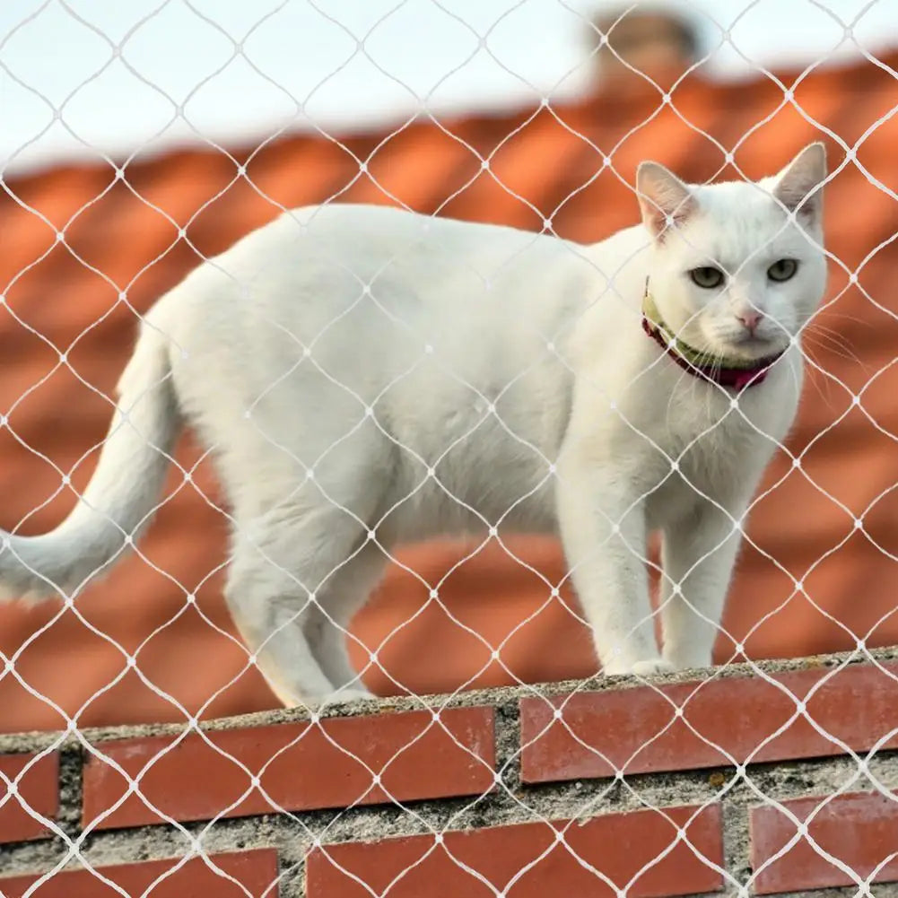 Pet Protection Net Nylon Anti Bird Cat Protective Sturdy Safe Wire Cover For Prevents Cats From Escaping Or Falling From Balcony
