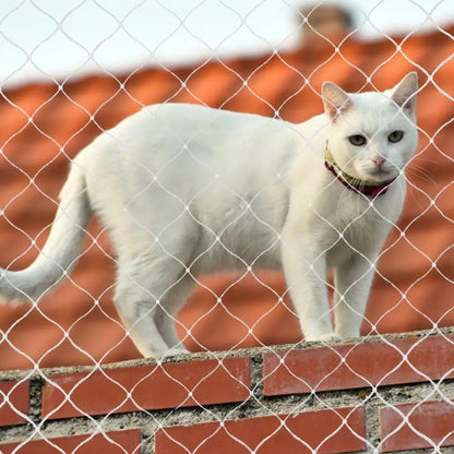 Pet Protection Net Nylon Anti Bird Cat Protective Sturdy Safe Wire Cover For Prevents Cats From Escaping Or Falling From Balcony
