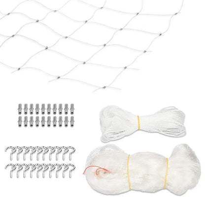 Pet Protection Net Nylon Anti Bird Cat Protective Sturdy Safe Wire Cover For Prevents Cats From Escaping Or Falling From Balcony