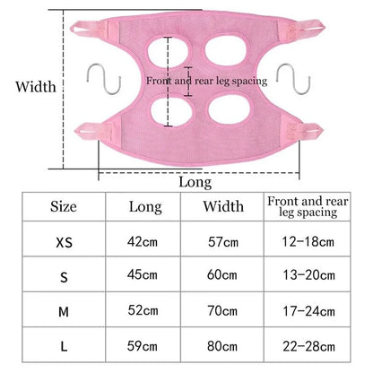 Dog Cat Grooming Hammock Fixed Bath Bag for Nail Cutting Anti Scratch Cat Trimming Restraint Bag Cat Beauty Hanging Pet Supplies