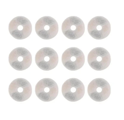 Cat Water Fountain Filters Compatible with Catit Water Fountain Pet Fountain Filter Replacement (6/12Pack)
