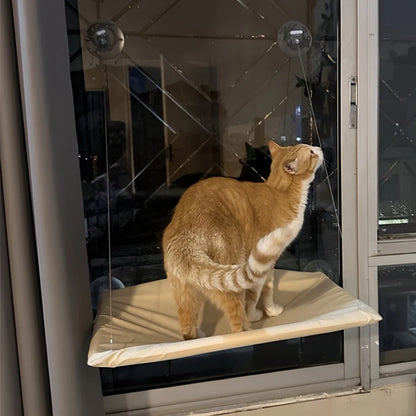 Cat bed window, cat window hammock window, safe habitat, cat frame, space saving window, cat seat