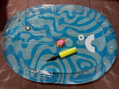 Pet summer cooling water mattress waterbed large dog inflatable water-filled cushion small cats cooler cat kennel cooling pad