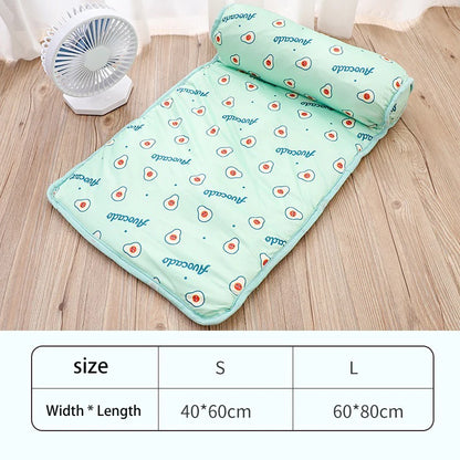 Dog Cooling Mat Summer Pet Cold Bed for Dogs Cat Durable Blanket Sofa Cat Ice Pad Blanket Pet Accessories