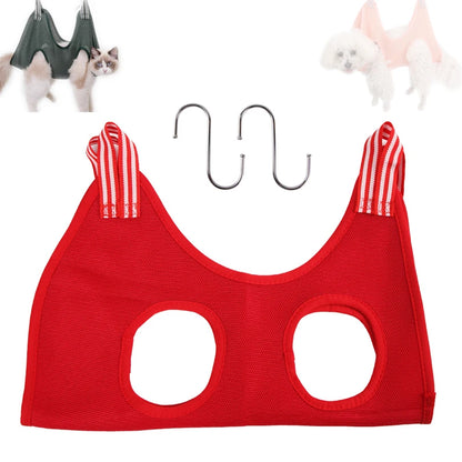 Dog Cat Grooming Hammock Fixed Bath Bag for Nail Cutting Anti Scratch Cat Trimming Restraint Bag Cat Beauty Hanging Pet Supplies