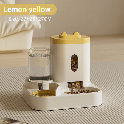 Automatic Cat Feeder Smart Pet Food Dispenser Automatic Cat Food Dispenser Cat Dog Bowl with Water Dispenser Pet Accessories New