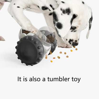 Dog Food Toys Pet Puzzle Interactive Tumbler Balance Car Funny Toy Food Slow Dispenser Eater Pet Dog Cat Training Goods for Pets