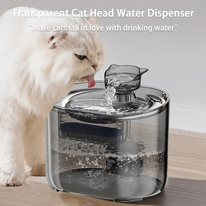 Cat Water Fountain Automatic Cats Dog Drinking Fountain with Recirculate Filters USB Electric Water Pump Pet cat Water Dispenser