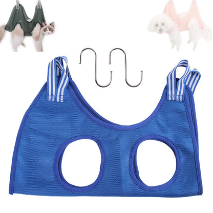 Dog Cat Grooming Hammock Fixed Bath Bag for Nail Cutting Anti Scratch Cat Trimming Restraint Bag Cat Beauty Hanging Pet Supplies
