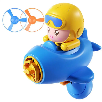 Flying Propeller Cat Toy Interactive Helicopter Toys Shooters Colorful Propellers Tracking Disc For Kitten Indoor And Outdoor