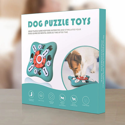 Dog Puzzle Toys, Treat Dispensing Dog Enrichment Toys for IQ Training and Brain Stimulation Interactive Mentally Stimulating