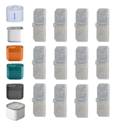 Cat Water Fountain Filter Professional Pet Fountain Replacement Activated Carbon Filters Accessories Cat Drinking Filters