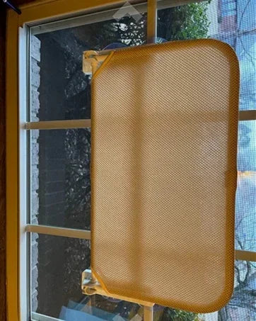 Foldable Cat Window Perch Cordless Cat Window Hammock with 4 Strong Suction Cups Windowsill Cat Beds Seat for Indoor Cats Inside
