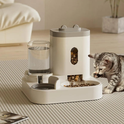 Automatic Cat Feeder Smart Pet Food Dispenser Automatic Cat Food Dispenser Cat Dog Bowl with Water Dispenser Pet Accessories New