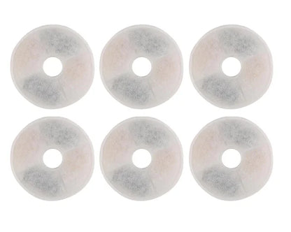 Cat Water Fountain Filters Compatible with Catit Water Fountain Pet Fountain Filter Replacement (6/12Pack)