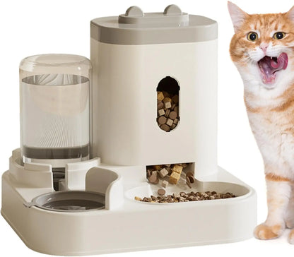 Automatic Cat Feeder Smart Pet Food Dispenser Automatic Cat Food Dispenser Cat Dog Bowl with Water Dispenser Pet Accessories New