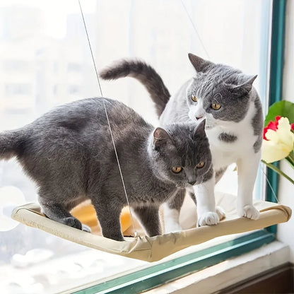 Cat bed window, cat window hammock window, safe habitat, cat frame, space saving window, cat seat