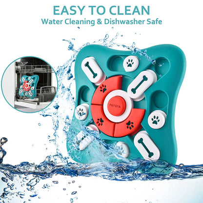 Dog Puzzle Toys, Treat Dispensing Dog Enrichment Toys for IQ Training and Brain Stimulation Interactive Mentally Stimulating