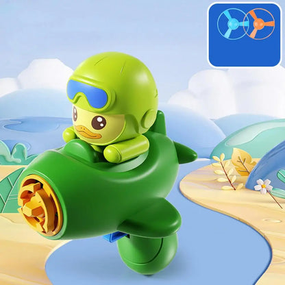 Flying Propeller Cat Toy Interactive Helicopter Toys Shooters Colorful Propellers Tracking Disc For Kitten Indoor And Outdoor