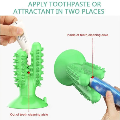 Dog Toothbrush Toys for Dogs Interactive Toy Training IQ Teeth Cleaning Durable Small Medium Large Dog Puppy Chewing