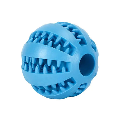 Dog Toy Interactive Rubber Dog Ball Toys for Dogs Puppy Cat Chewing Toys Funny Pet Tooth Cleaning Snack Ball Toy Pet Products