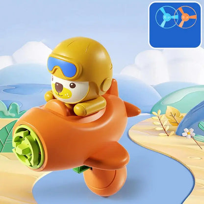 Flying Propeller Cat Toy Interactive Helicopter Toys Shooters Colorful Propellers Tracking Disc For Kitten Indoor And Outdoor